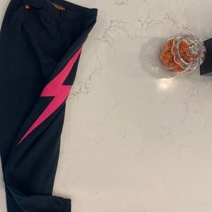 Girls lighting bolt sweatpants size 12